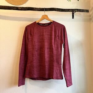 Spyder Pink Layering Hiking Winter Ski Long Sleeve Top Size Small NEW